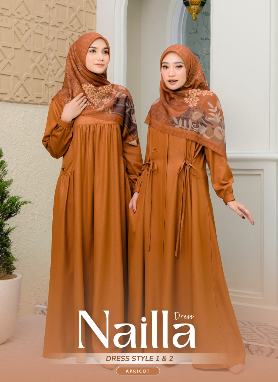 APRICOT - NAILLA DRESS